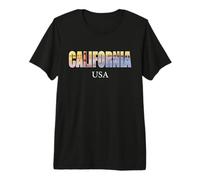 California Cali Flag Premium T-Shirt