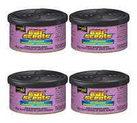 California Car Scents Air Freshener Santa Barbara Berry Scents Single Can x 4