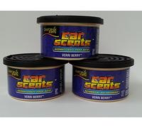California car scents verri berry air freshener pack of 3