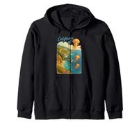 California coast Zip Hoodie