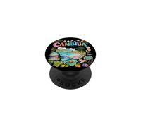 California Coastal Landmarks Nature Collage Design PopSockets Adhesive PopGrip