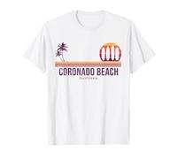 California Coronado Beach Vintage Surf T-Shirt