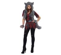 California Costumes 00740M She-wolf-Adult Costume Werewolf Sized, Gray, Medium