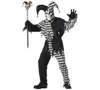 California Costumes 00746 Scary Adult Costume, Red, One Size