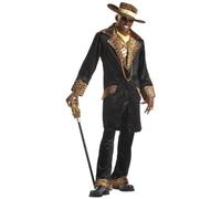 California Costumes 00832-Black-X-Large Pimps/Prostitutes Adult-sized Costume, Black, XL