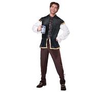 California Costumes 01136 Medieval/Renaissance Adult-sized Costume, Solid, Green/Brown, Large