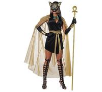 California Costumes 01450 Feline Goddess/Bastet Character Adult Sized Costumes, Solid, Black/Gold, Large