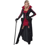 California Costumes 01451 Bloodthirsty Vixen Character Adult Sized Costumes, Black/Red, Large