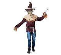 California Costumes 01571S/M Sadistic Scarecrow Men's Costume Scary Adult-Sized, Natural, S-M