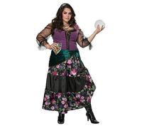 California Costumes 01764 Mystical Charmer Adult Costume Character Sized, Floral, Multi, Plus 2X (18-20)