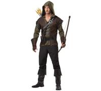 California Costumes 1129 Robin Hood Adult-sized Costume, Solid, Brown, Large