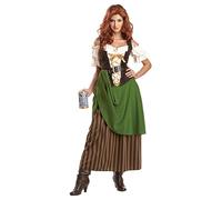 California Costumes 1159 Medieval/Renaissance Adult-sized Costume, Green,Brown, Large