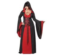 California Costumes 1703 Deluxe Hooded Robe Generic Adult-Sized Costume, Red, XXL