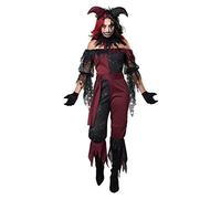 Adult Psycho Jester Costume Dress size X LARGE
