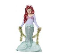 California Costumes Ariel Little Mermaid Sea Child Cosplay Disney Costume 00246