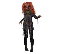 California Costumes CCC-5020-025 Pumpkin Monster, Women's Costume, X-Small Character Adult Sized, Multi, XS