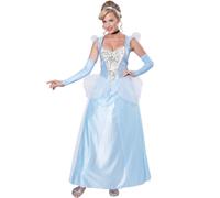 California Costumes Classic Cinderella Adult Women Halloween Costume 01345
