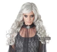 California Costumes Dead bride Womens Zombie Scary Wig Halloween Costume 70957