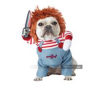 California Costumes Deadly Doll Chucky Dogs Pets Halloween Costume PET20157
