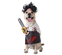 California Costumes Dogs' Multicoloured Texas Chainsaw Mutt Halloween Horror Movie Dog Fancy Dress Costume