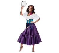 California Costumes, Enchanting Gypsy, Adult, White/Purple, Large