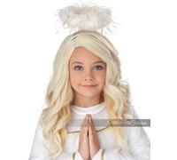 California Costumes Golden Angel Blonde Wig Children's Halloween Costume 70953
