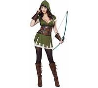 California Costumes Lady Robin Hood Adult Women's Halloween Costume 01358