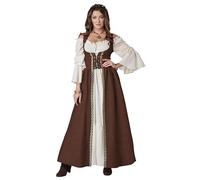 California Costumes Medieval Overdress Adult Costume (Brown), X-Small