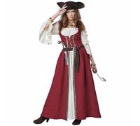 California Costumes Medieval Overdress Adult Costume (Red), Small/Medium