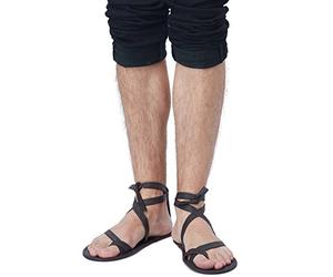 California Costumes Men's Egyptian Sandals Costume Accessory, Black, One Size