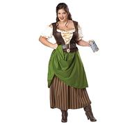 California Costumes Plus Size Tavern Maiden Costume
