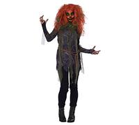 Pumpkin Monster Fancy Dress Costume for Women Small