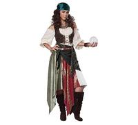 California Costumes Renaissance Fortune Teller/Pirate Adult Costume - Multi - Medium