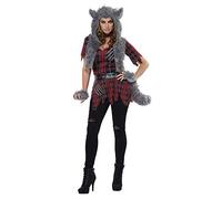 California Costumes 00740M She-wolf-Adult Costume Werewolf Sized, Gray, Medium