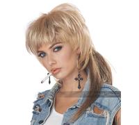 California Costumes The Femullet Blonde Wig Women's Halloween Costume 70950