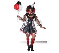 California Costumes Twisted Clown Pennywise Evil Balloon Plus Costume 8021-232