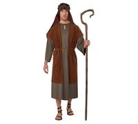 California Costumes Unisex Unisex-men's Nativity Shepherd, Tan/Brown, L/X-L