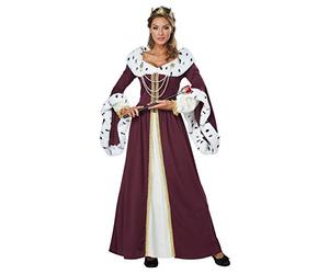 California Costumes Women's Royal Queen Costume, Red, Large