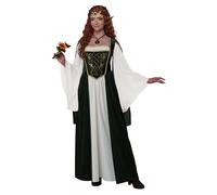 California Costumes Women's Women's Elven Renaissance Queen, Green, Large