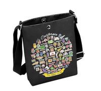 California Crossbody Bag California Souvenir Gift California Travel Bag California Welcome Gift (CaliforniaYuanB)