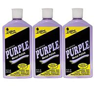 California Custom The Original Purple Metal Polish 12 oz, Great for Polish Aluminum, Chrome, Brass and Even Plastic. Bring Back That Shine! (3)