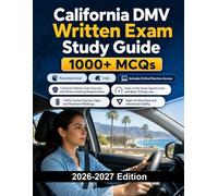 California DMV Written Exam Study Guide: Driving license written test with road rules, traffic laws and hazard perception