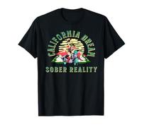 California Dream Sober Reality Retro Rider Lifestyle T-Shirt