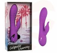 California Dreaming Valley Vamp Rabbit Vibrator Purple Bunny Clitoral Orgasm Toy