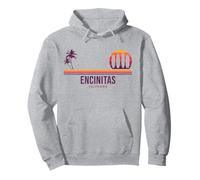 California Encinitas Vintage Surf Pullover Hoodie