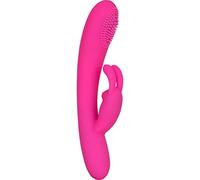 California Exotic Novelties Embrace Massaging Rabbit, Pink