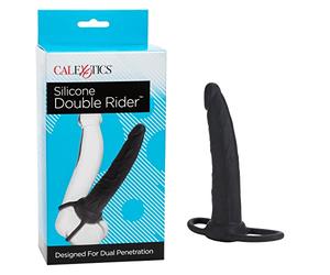 California Exotic Novelties Silicone Double Rider, Black