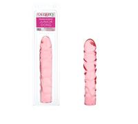 California Exotic Novelties Translucence Jr. Dong 7.5 inch Pink