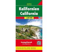 California Road Map 1:600 000