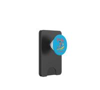 California Glass Beach Fort Bragg CA Surfer Surfing Fishing PopSockets PopWallet for MagSafe